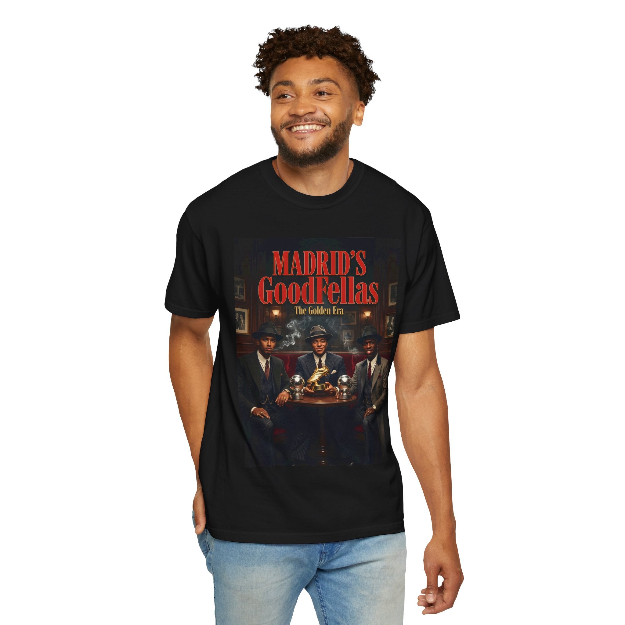 Kylian Mbappe , Jude Bellingham & Vini Jr "Goodfellas" Graphic T-Shirt