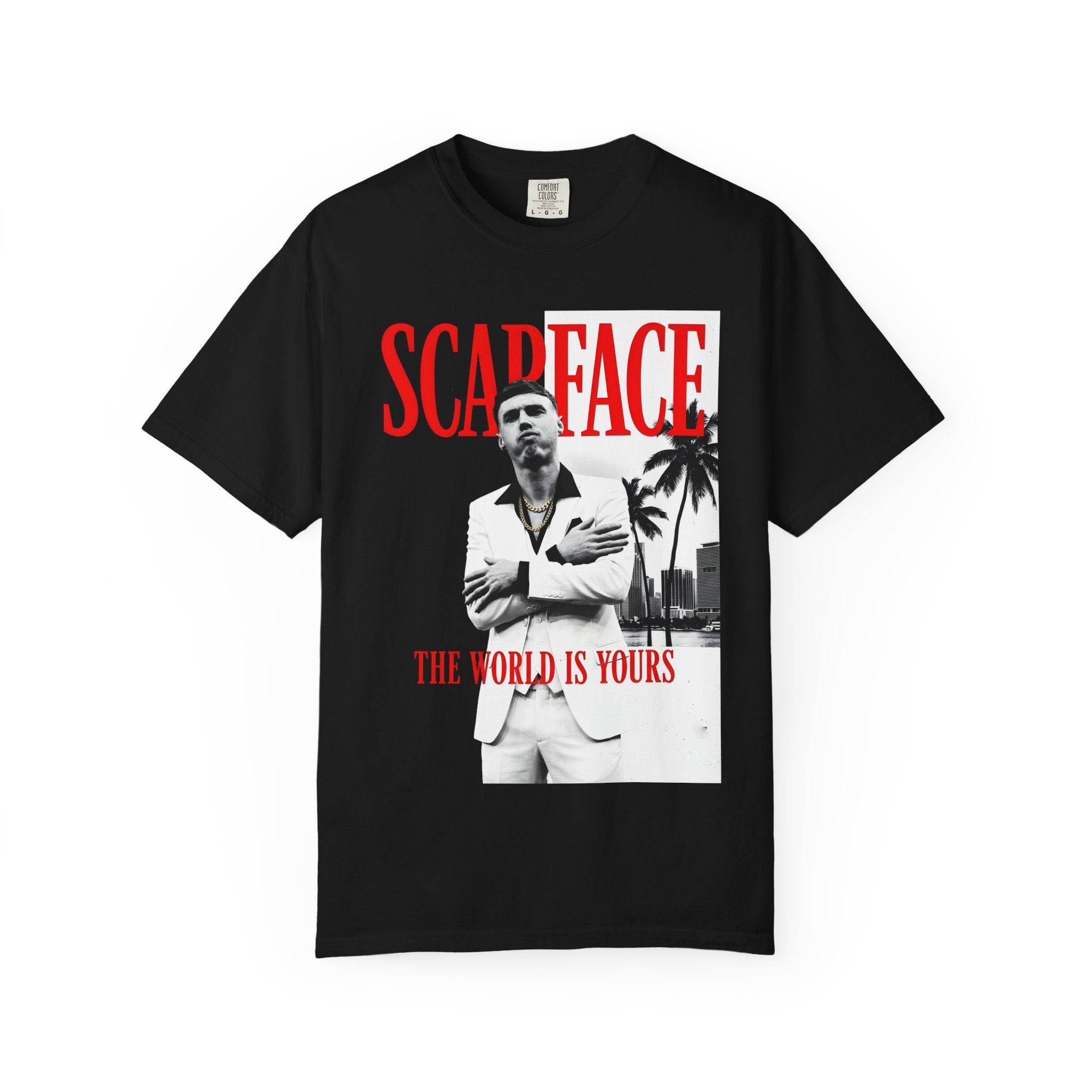 Cole Palmer "Scarface" Graphic T-Shirt