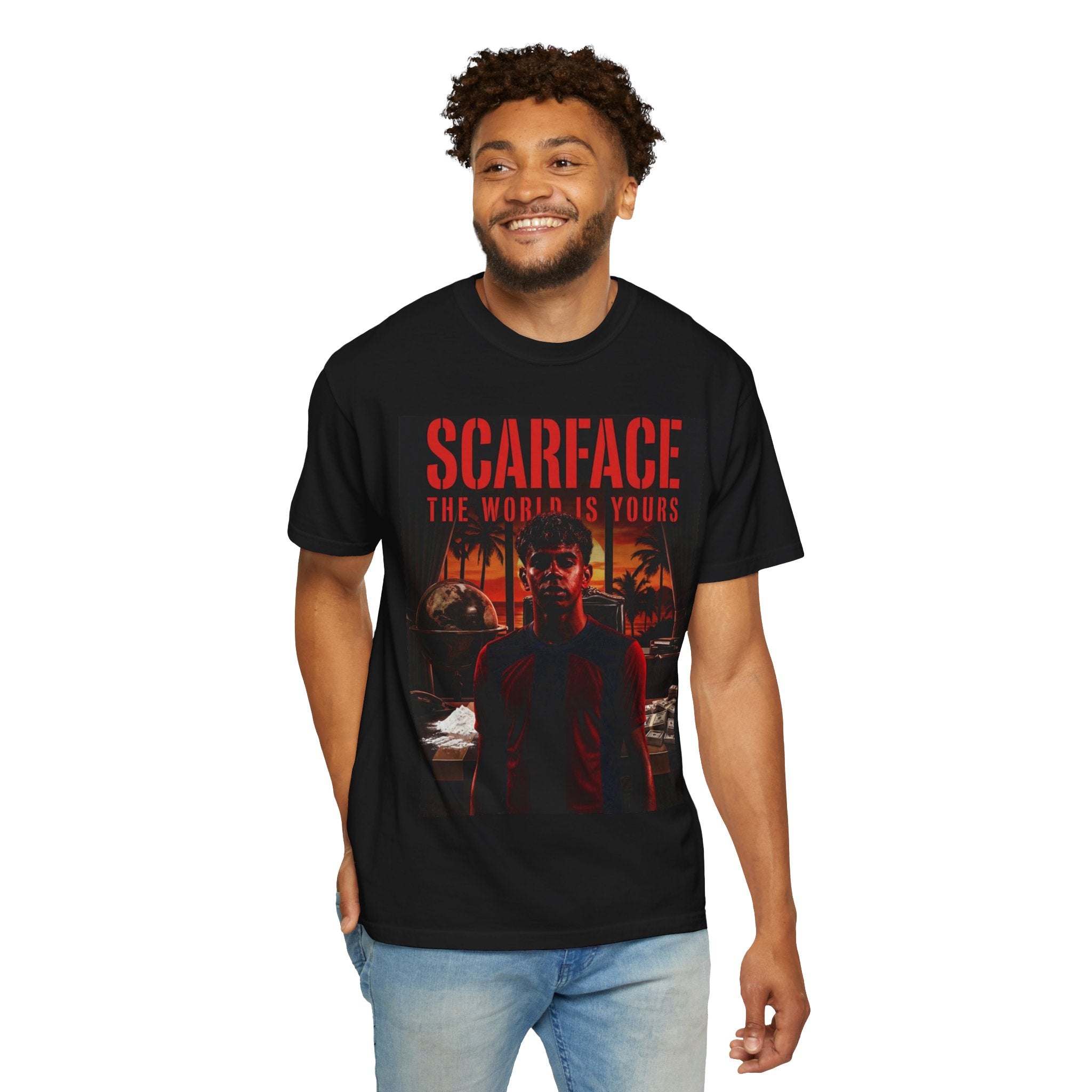Lamine Yamal "Scarface" Graphic T-Shirt