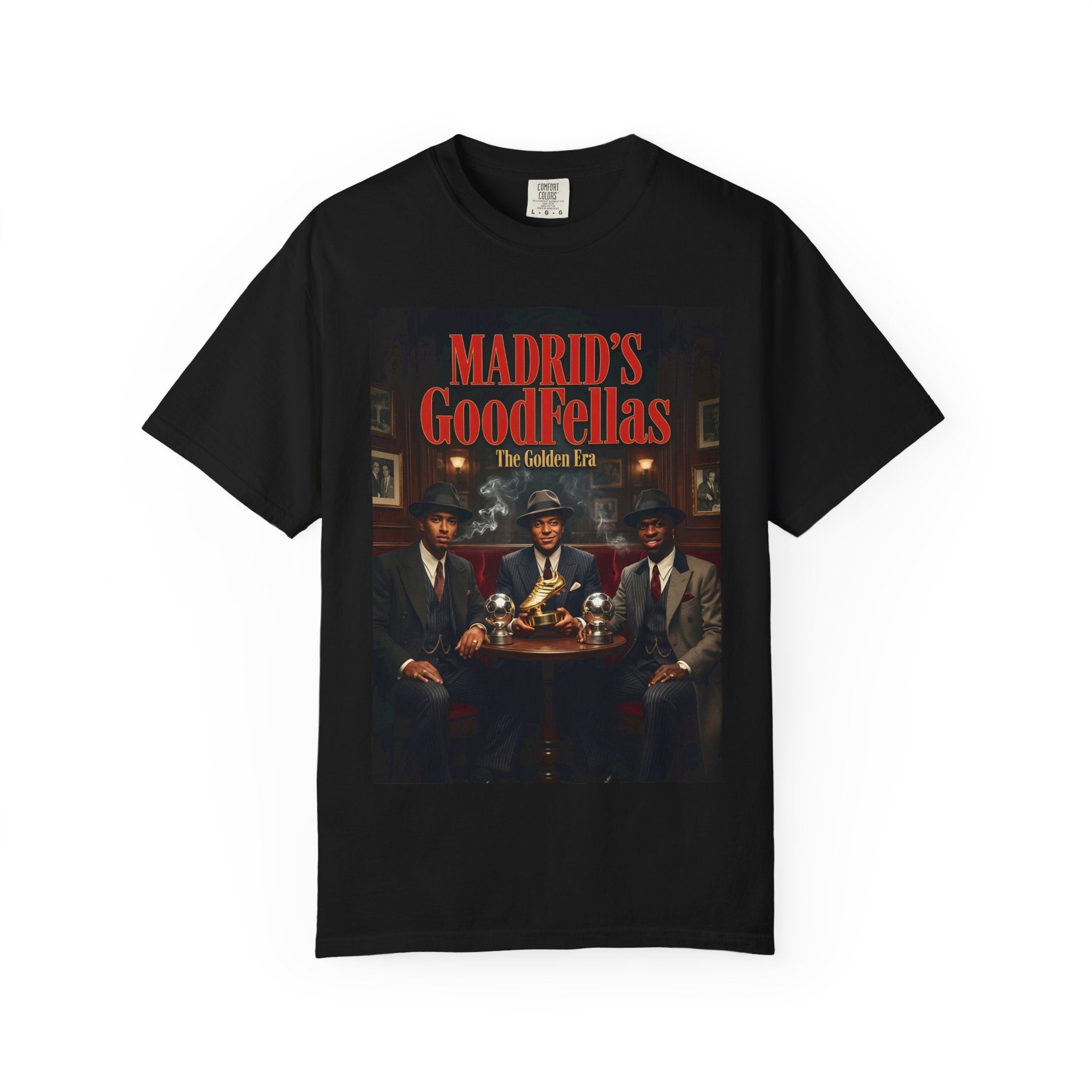 Kylian Mbappe , Jude Bellingham & Vini Jr "Goodfellas" Graphic T-Shirt