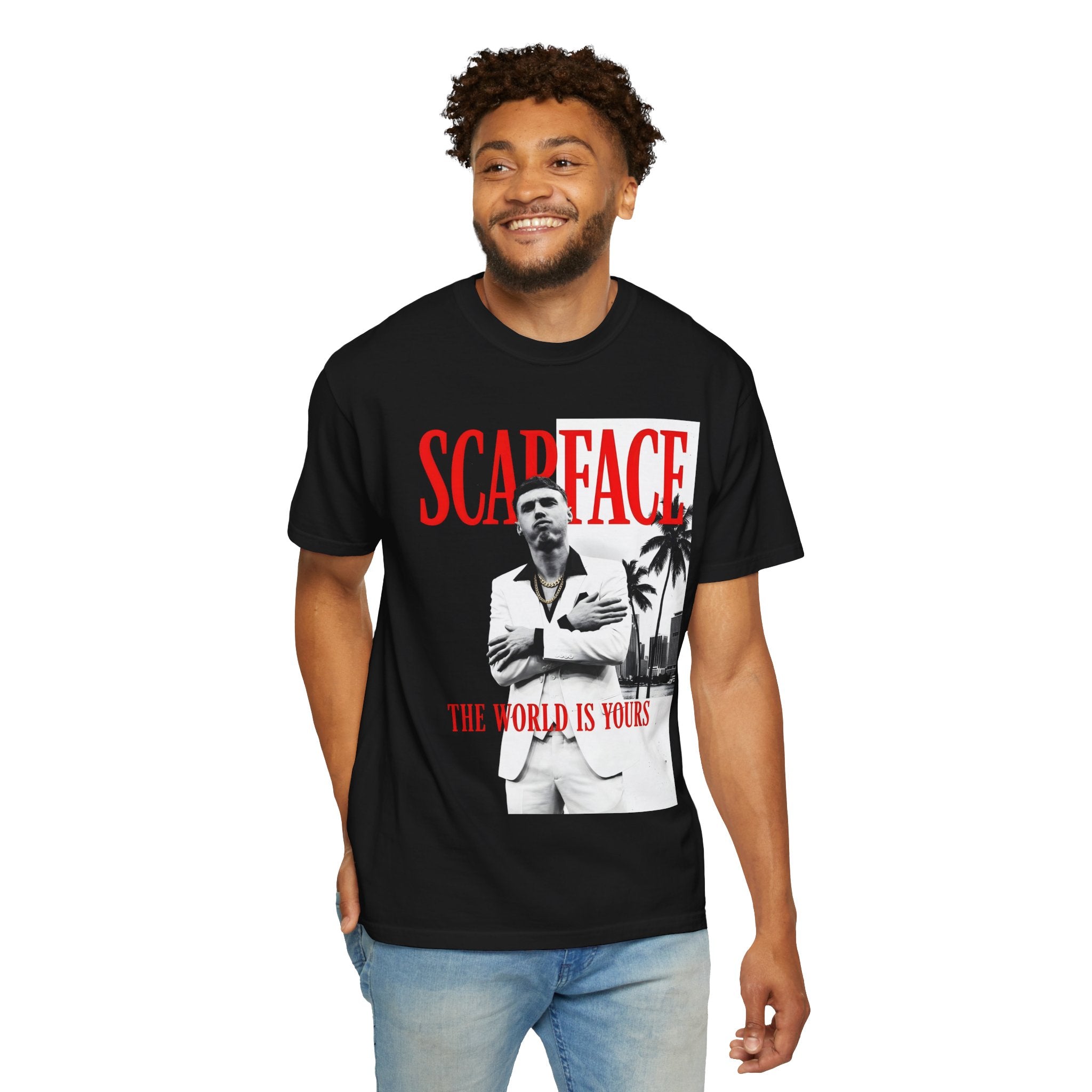 Cole Palmer "Scarface" Graphic T-Shirt