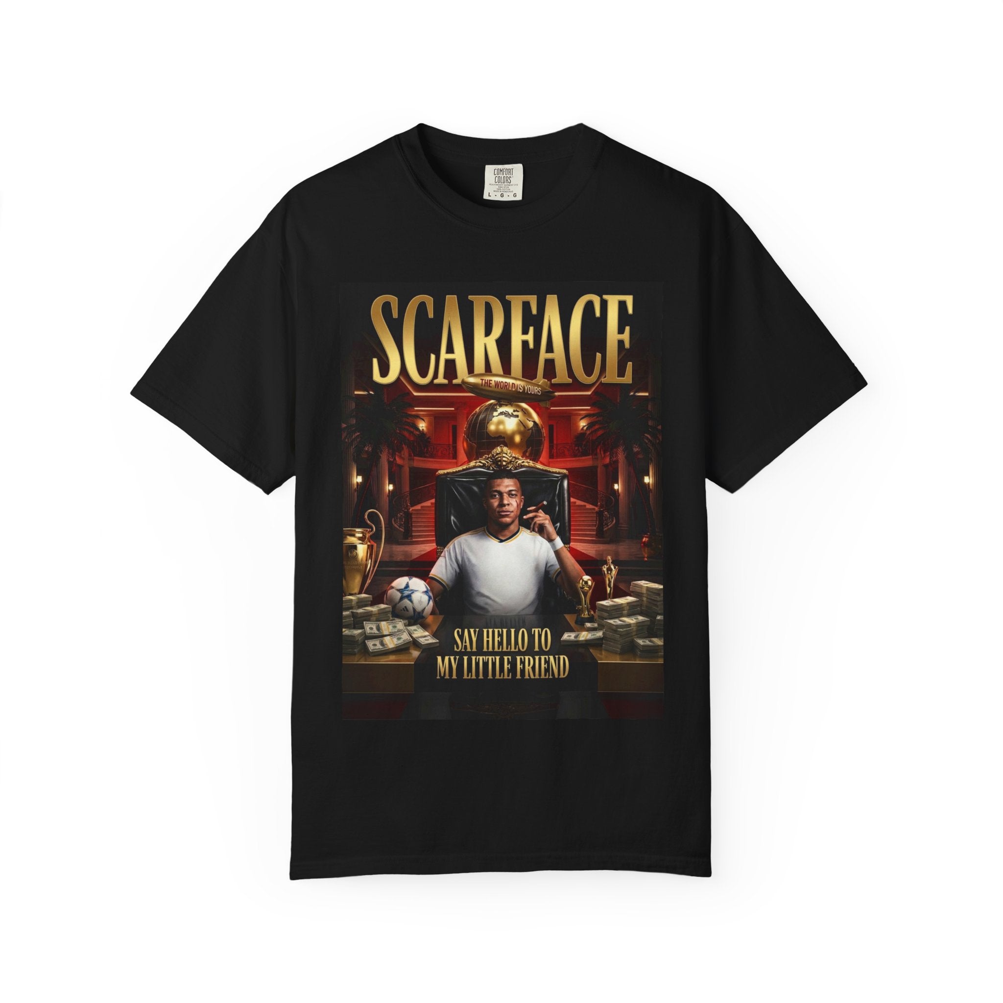Kylian Mbappé "Scarface" Graphic T-Shirt