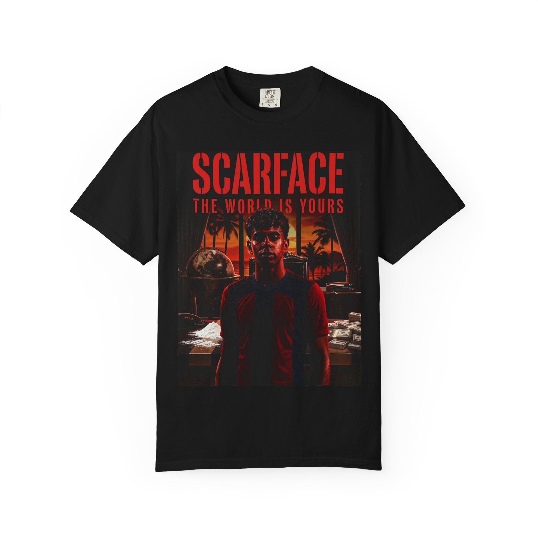 Lamine Yamal "Scarface" Graphic T-Shirt